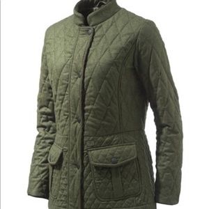 Italian wool quilted coat